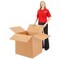 10 Pcs Extra Large Corrugated Shipping Boxes 24 x 24 x 24 Inch for Packing Odd Shaped Items